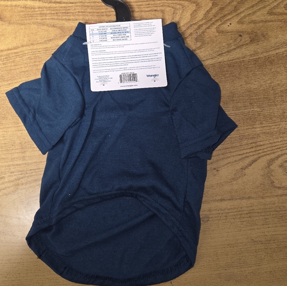 Wrangler Dogs Blue Cowboy Graphic T-Shirt - Picture 5 of 5